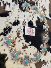 Load image into Gallery viewer, Western Eagle Chain Belt 42” long