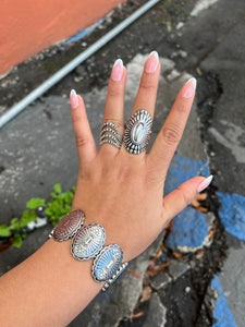 Silvertone bracelet