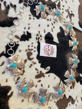 Load image into Gallery viewer, Western Eagle Chain Belt 42” long