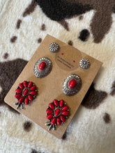 Load image into Gallery viewer, Red set of 3