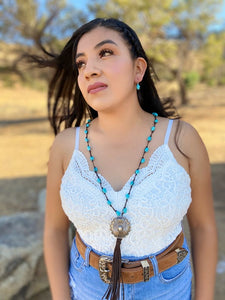 “Chulis”Necklace and Earrings Set