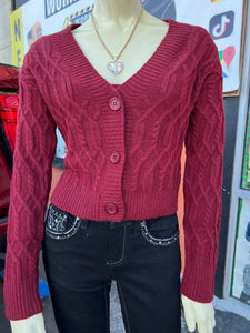 SWEATER TUBE & CARDIGAN SET