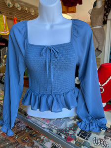 Laurita Long sleeve top size small only