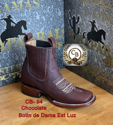 Botín Estilo Luz choco😍🤠
