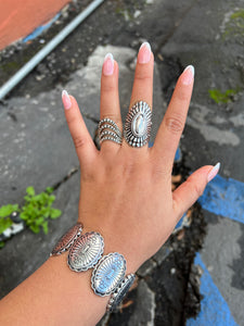 Silvertone bracelet
