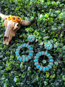 Western earrings