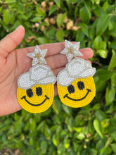 Load image into Gallery viewer, Happy cowboy earrings