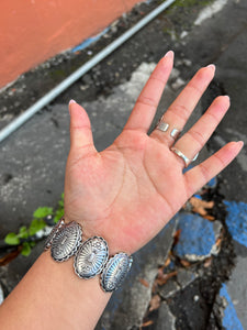 Silvertone bracelet