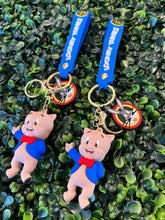 Load image into Gallery viewer, Porky Keychain 💙