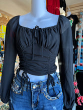 Load image into Gallery viewer, Valeria Top 🖤size small