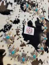 Load image into Gallery viewer, Western Eagle Chain Belt 42” long