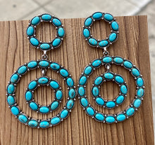 Load image into Gallery viewer, Turquoise western Earrings