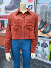 Load image into Gallery viewer, Ginger Corduroy crop jacket