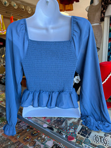 Laurita Long sleeve top size small only