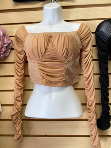01 Beige Women Top