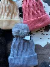 Load image into Gallery viewer, Pom Pom  Beanie Pick your color