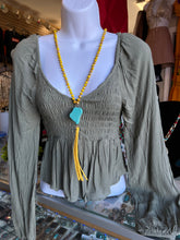 Load image into Gallery viewer, Carolina Dusty Olive Top