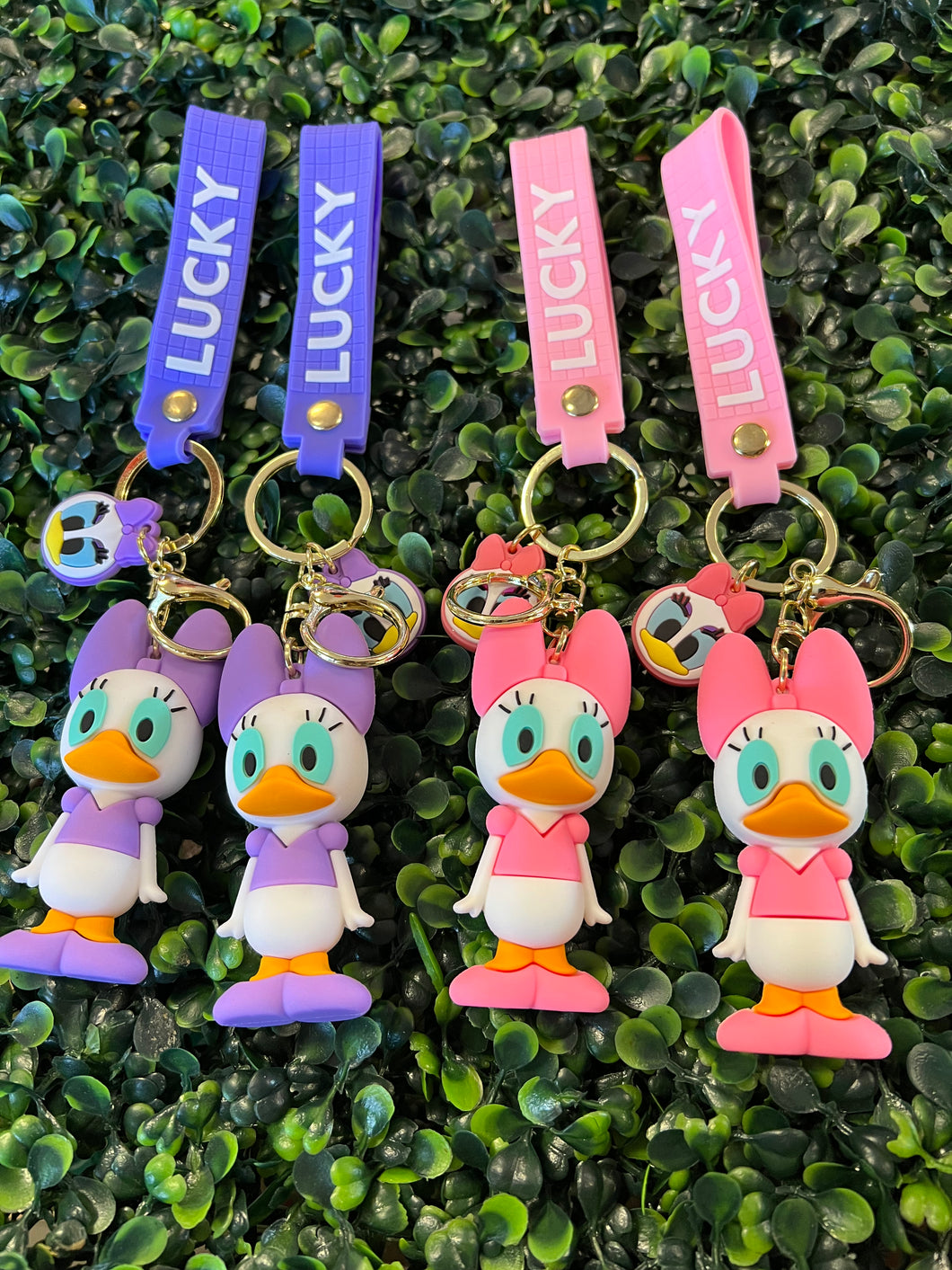 Daisy Duck Keychain