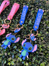 Load image into Gallery viewer, Stitch Keychain 💙💗
