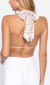 Enamorada 🥰 Neck Bra Cup Top
