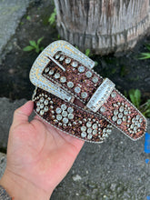 Load image into Gallery viewer, Rhinestone Western Belt