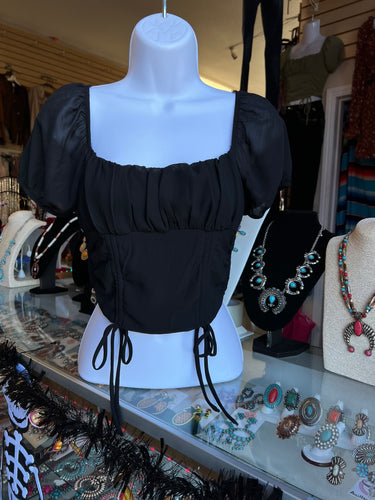 Brenda Black Top size 2XL only