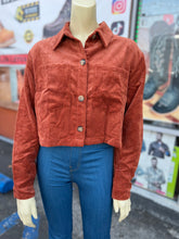 Load image into Gallery viewer, Ginger Corduroy crop jacket
