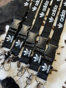 Adidas discount keychain lanyard