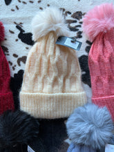 Load image into Gallery viewer, Pom Pom  Beanie Pick your color
