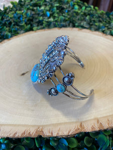 Cactus and Turquoise stone 🌵 Bracelet