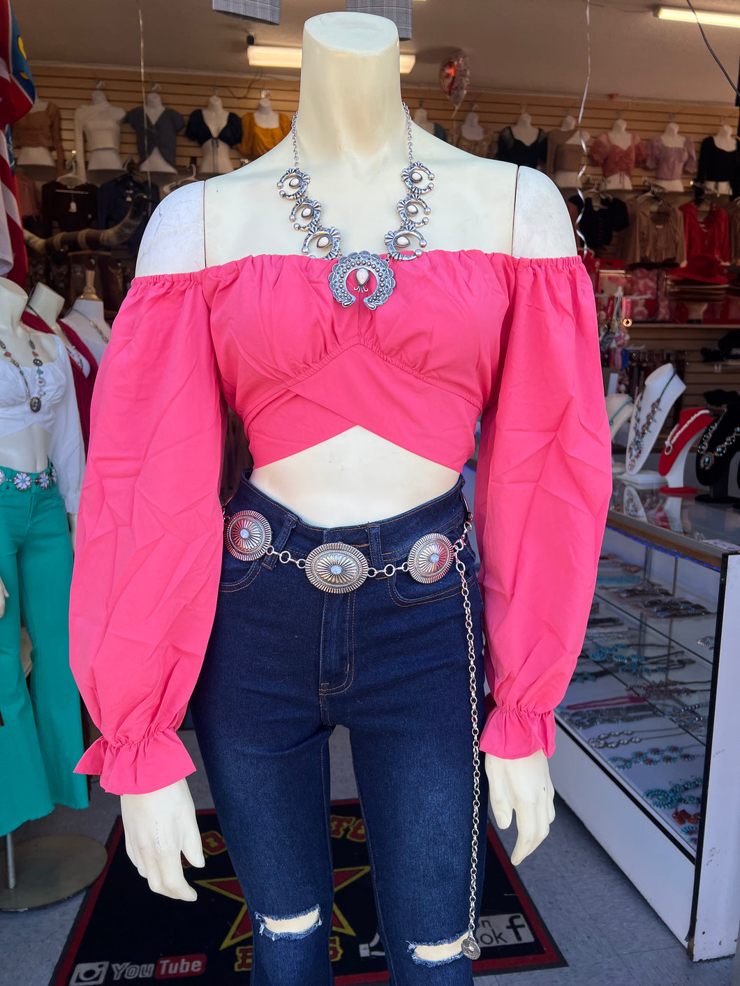 Nayeli Pink Top