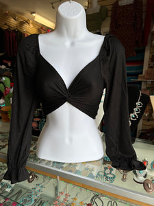 Ximena Black Top