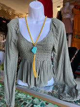 Load image into Gallery viewer, Carolina Dusty Olive Top