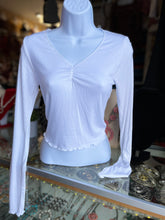 Load image into Gallery viewer, Arely white Top