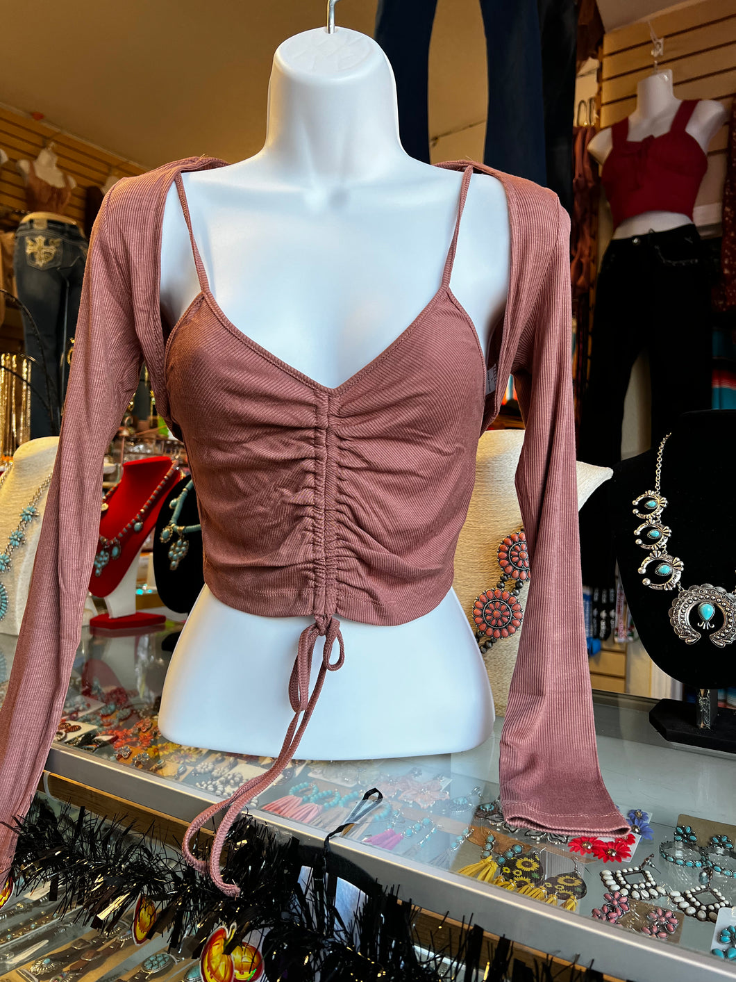 Daniela Dusty pink set