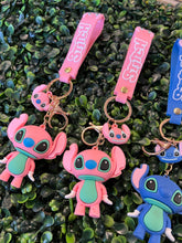 Load image into Gallery viewer, Stitch Keychain 💙💗