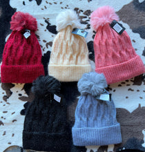 Load image into Gallery viewer, Pom Pom  Beanie Pick your color