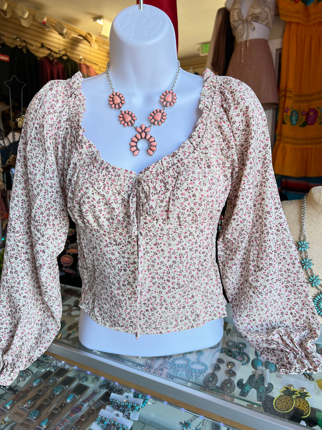 Renata Floral top