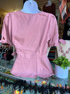 Dusty pink blouse