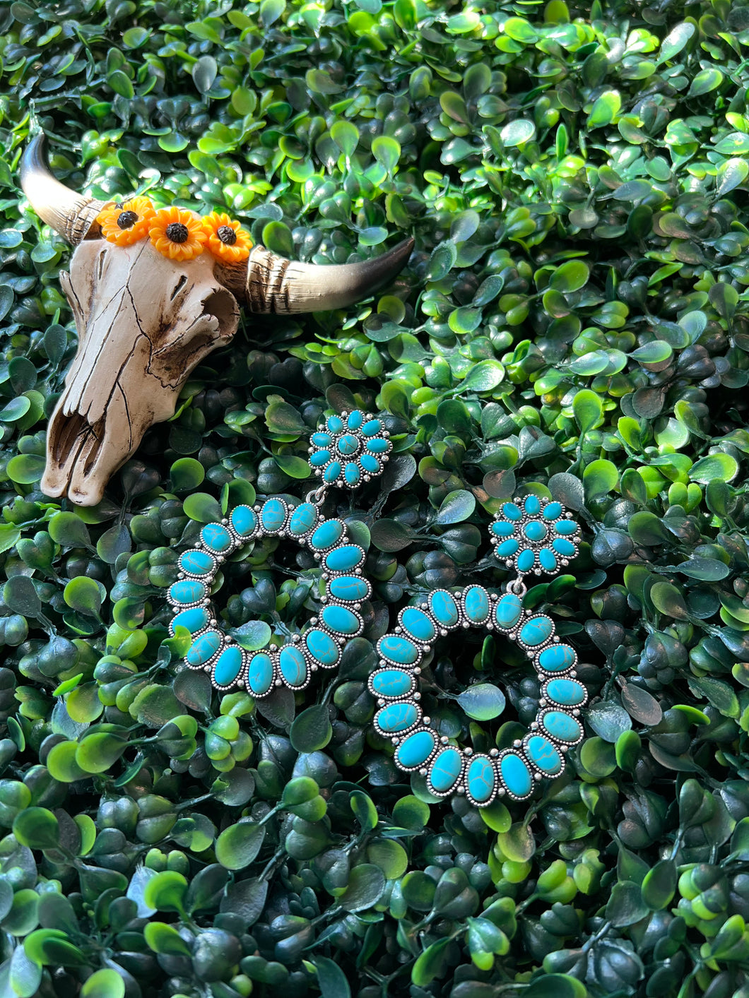 Western earrings