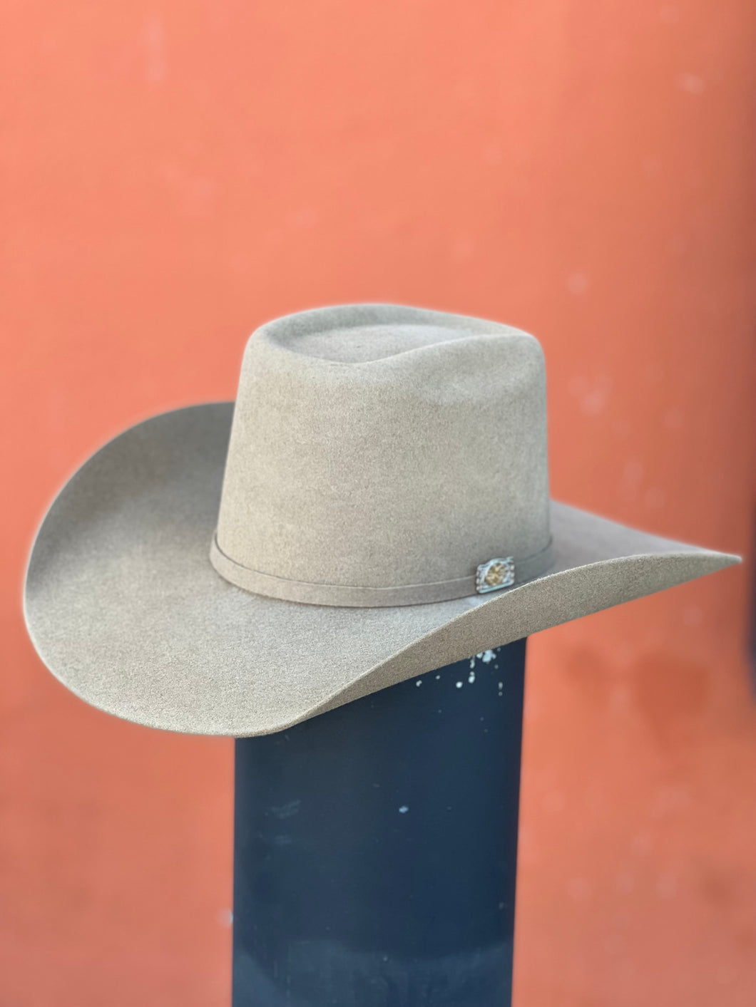 Estilo Texano felt hat/ texana 🤠 Beige / silver Belly