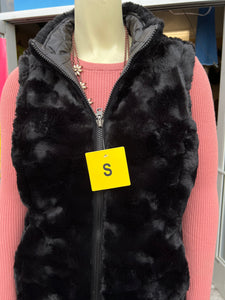 Reversible Vest (black and burgundy colors available)