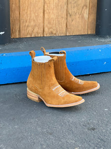 Botin ESTELA gold de mujer