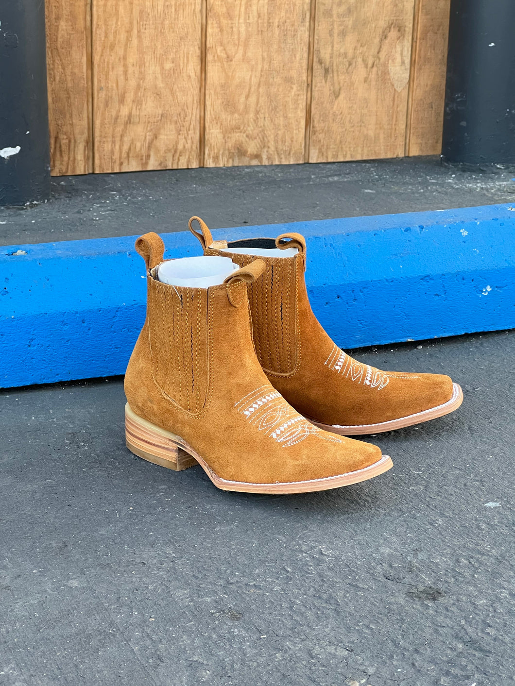 Botin ESTELA gold de mujer