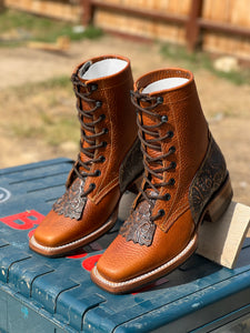 Botin rameado de dama 🇲🇽 020